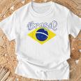 Brazilian Flag Colors National Brazil Brasil Tシャツ 高齢者への贈り物
