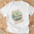 Buen Camino De Santiago Compostela Shirt Souvenir Tee Book T-Shirt Gifts for Old Men