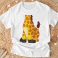 Camisa De Jirafa Para Adultos Niños Hombres Es Disfraz De Jirafa Camiseta unisex Regalos para ancianos