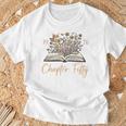 Chapter Fifty 1976 50th Birthday Wildflower Book 50 Year Old Premium Tri-Blend T-Shirt Gifts for Old Men