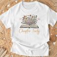 Chapter Forty 1986 40th Birthday Wildflower Book 40 Year Old Premium Tri-Blend T-Shirt Gifts for Old Men Chapter Forty 1986 40th Birthday Wildflower Book 40 Year Old Premium Tri-Blend T-Shirt Gifts for Old Men