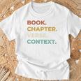 Christian Bible Study Book Chapter Verse Context Scripture Premium Tri-Blend T-Shirt Gifts for Old Men