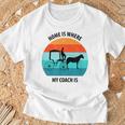 Coachman 馬車 馬車 職業格言 Tシャツ 高齢者への贈り物