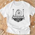 Cycologist Gentleman ビンテージ 自転車 ペニー ファージング 1817 Tシャツ 高齢者への贈り物