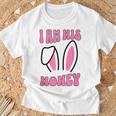 De Pâques Assorti Pour Avec Inscription I Am His Honey T-Shirt Cadeaux pour les vieillards