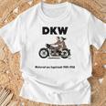 Dkw バイク 1930年代デザイン ビンテージバイク 長袖tシャツ Tシャツ 高齢者への贈り物
