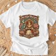 Dragon Reading Book Outfit Girls Dress Fantasy Reader T-Shirt Gifts for Old Men