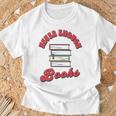 Never Enough Books Book Lover Librarian Teacher Premium Tri-Blend T-Shirt Gifts for Old Men