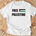 Free Gaza Free Palestine Flag ビンテージtシャツ Tシャツ 高齢者への贈り物