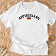 Germany Footballoccerports Outfit ドイツサッカースポーツ国旗女性男性男性子供 Tシャツ 高齢者への贈り物