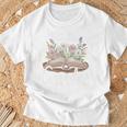 Grandma Est 2027 Best Chapter Yet Floral Book Premium Tri-Blend T-Shirt Gifts for Old Men