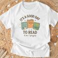 It’s A Good Day To Read 6 Or 7 Pages 67 Meme Book T-Shirt Gifts for Old Men