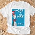 Kids Dr Seuss The Cat In The Hat Book Cover Performance T-Shirt Gifts for Old Men Kids Dr Seuss The Cat In The Hat Book Cover Performance T-Shirt Gifts for Old Men