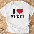 I Love Fukui 福井が大好き Tシャツ 高齢者への贈り物