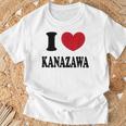 I Love Kanazawa アイ・ラブ・金沢 Tシャツ 高齢者への贈り物