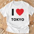 I Love Tokyo Travel Tourist Tシャツ 高齢者への贈り物