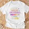New Great Grandma Loading 2026 レトロ 妊娠 Tシャツ 高齢者への贈り物