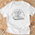 One More Chapter Bookish Well-Read For Book Nerds Bookworms T-Shirt Gifts for Old Men