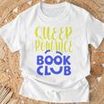 Queer Romance Book Club T-Shirt Gifts for Old Men