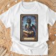 The Reader Dragon Fantasy Book Lover Tarot Card Premium Tri-Blend T-Shirt Gifts for Old Men