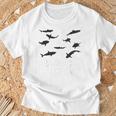 Reading Frenzy Shark Love Books Teacher Read TShirt T-Shirt Gifts for Old Men Reading Frenzy Shark Love Books Teacher Read TShirt T-Shirt Gifts for Old Men