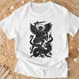 San Jorge Y El Dragón -Anto Católico Ortodoxo Camiseta unisex Regalos para ancianos