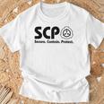 ScpecureContainProtect-Cp Foundation Tシャツ 高齢者への贈り物