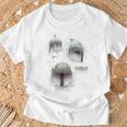 Star Wars The Book Of Boba Fett Helmet Schematic V-3 T-Shirt Gifts for Old Men