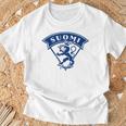 Suomi Finnland フィンランド 旅行ギフト お土産 Tシャツ 高齢者への贈り物