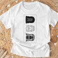 Tokina At-X116 Pro Dx Ii 断面図【前面デザイン】 Tシャツ 高齢者への贈り物