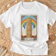 The Tower タロットカード パンケーキタワー 朝食 恋人 パンケーキ Tシャツ 高齢者への贈り物