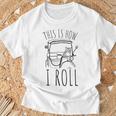 Tuk Tuk Rickshaw イタリアンスクータートランスポーター Tシャツ 高齢者への贈り物