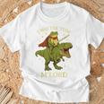 Twas The Tism M'lord Frog ライディング 恐竜 ファンタジー 中世 Tシャツ 高齢者への贈り物