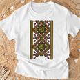 Vyshyvanka ウクライナ刺繍 刺繍 プロウクライナ語 Tシャツ 高齢者への贈り物