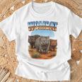 Wombat ヴィンテージ 70年代 90年代 レトロ ウォンバット 動物愛好家 ウォンバット Tシャツ 高齢者への贈り物