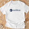 Zigexn UpdatersExe_23_中元聡師 Tシャツ 高齢者への贈り物