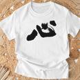 「ビッグハート」書道 長袖tシャツ Tシャツ 高齢者への贈り物