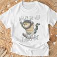 かいじゅうたちのいるところスケッチ・ワイルド・シング Tシャツ 高齢者への贈り物