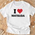 アイハート 松田 日本 愛 日本土産 Tシャツ 高齢者への贈り物