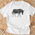 アフリカンゼブラプリント Tシャツ 高齢者への贈り物