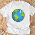 アースボウリングボールアースデイフェイバーズファニーアースデイ Tシャツ 高齢者への贈り物