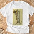 エルミットタロットカード スピリチュアリティ ヴィンテージ Tシャツ 高齢者への贈り物