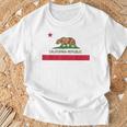 カリフォルニア州旗 Tシャツ 高齢者への贈り物