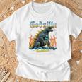 ゴジラ 日本の怪獣 Tシャツ 高齢者への贈り物