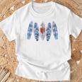 サーフィン サーフボード ヴィンテージ レトロ サーフボーダー ビーチ サーフィン Tシャツ 高齢者への贈り物