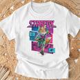 ザ・スーパーマリオギャラクシー・ムービーtarfox Fox Mccloud Action Tシャツ 高齢者への贈り物