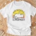 シュレディンガーの猫-シュレディンガーとは誰ですか？シュレディンガーの猫 Tシャツ 高齢者への贈り物