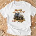 ジムニー 4X4 オフロード トラック Tシャツ 高齢者への贈り物