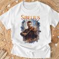 ジャン・シベリウス 作曲家 Tシャツ 高齢者への贈り物