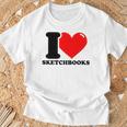 スケッチブックが大好き Tシャツ 高齢者への贈り物